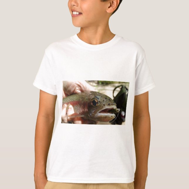 Camiseta Truta nas Mãos (Frente)