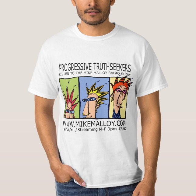 CAMISETA TRUTHSEEKER PROGRESSIVO (Frente)