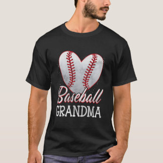Camiseta T'S My Grandson Out Baseball He Grandmother Grandm