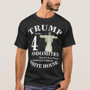 CAMISETA TSA DHS HG TRUMP TRUMPS SODOMITAS POR CAMINHÃO DE 