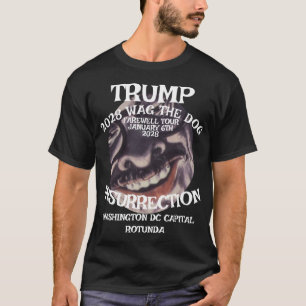 Camiseta TSA DOJ Trump FEMA Wag Dog Turnê de Despedida DOD