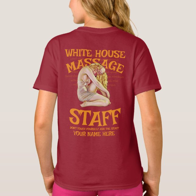 CAMISETA TSA FEMA DOJ FV CUSTO PREÇO DOD CBP ICE DHS SUBIR  (Verso)
