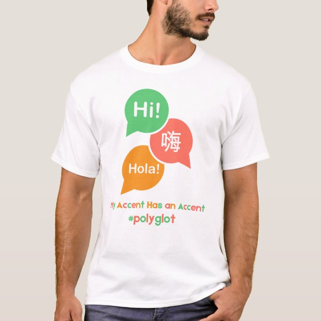 Camiseta TSergue poliglota (Frente)