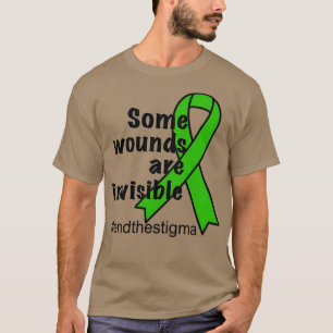 Camiseta TSerguer Clássico de Consciência da Saúde Mental