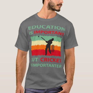 Camiseta TSerguimento Ativo de CríqueteSujeira Clássica