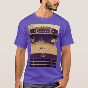 Camiseta TSerguimento clássico do ônibus escolar de Nova Io