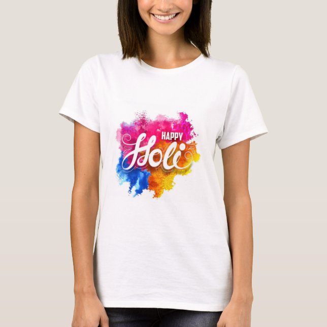 Camiseta Tshert para Holi (Frente)
