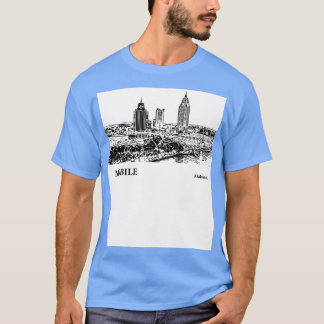 Camiseta TShirt 1 do Alabama móvel