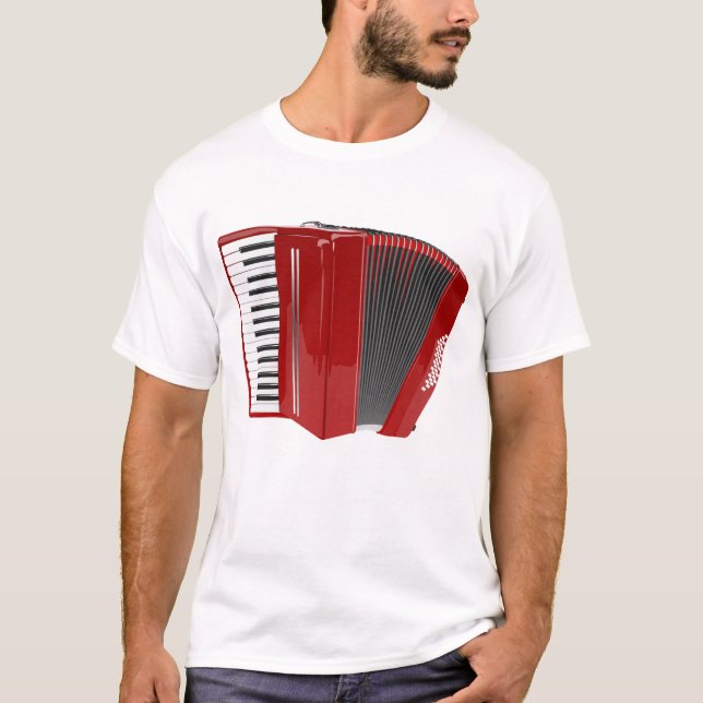 Camiseta tshirt accordian dos jogadores (Frente)