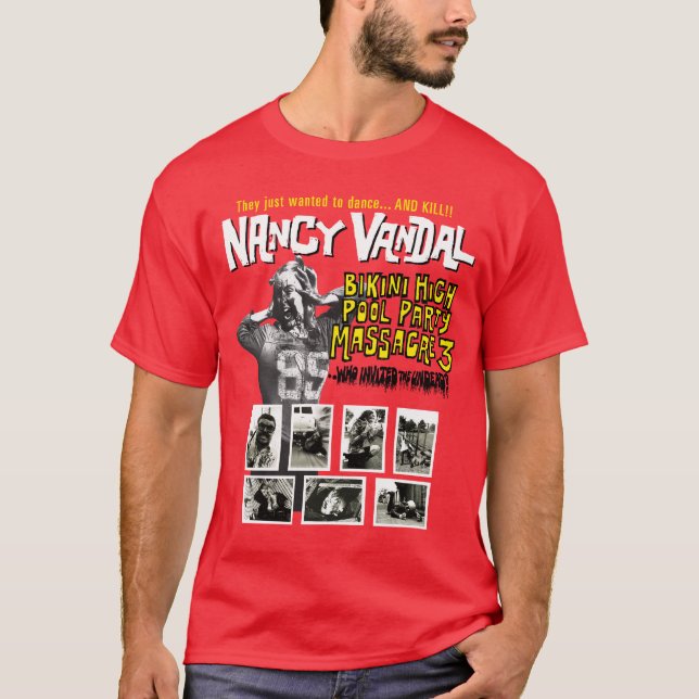 Camiseta TShirt alto do biquini do vândalo de Nancy (Frente)