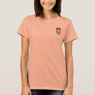 Camiseta Tshirt andino vermelho do urso de Sarita para