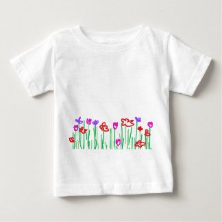 Camiseta tshirt baby flowers