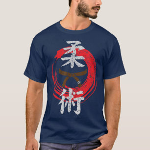 Camiseta Tshirt - Brazillian Jiu-jitsu Bjj Brown belt Japão