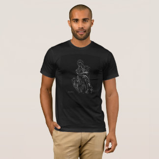 Camiseta tshirt da arte do pensador do rodin