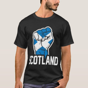 Camiseta Tshirt da bandeira de Scotland