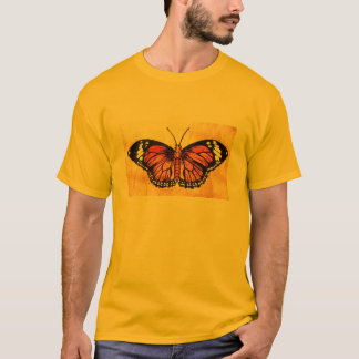 Camiseta tshirt da borboleta