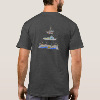 Camiseta Tshirt da embarcação