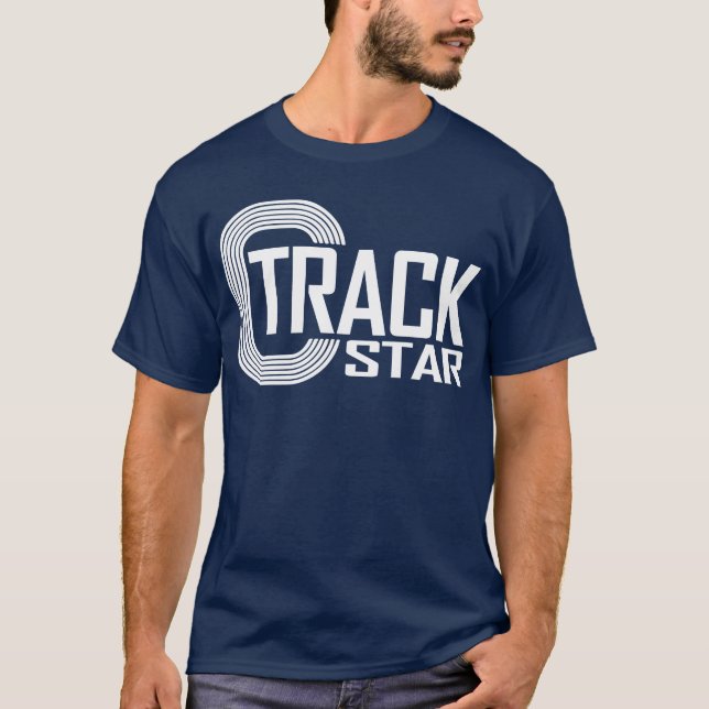 Camiseta TShirt da estrela de trilha (Frente)