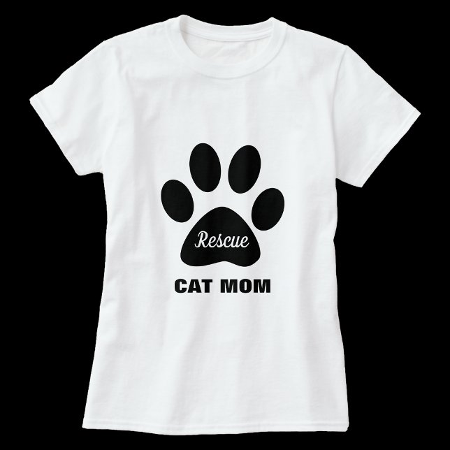 Camiseta Tshirt da Mãe do Gato de Emergência (Criador carregado)