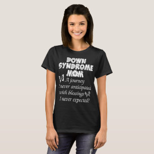 Camiseta Tshirt da mamã de Síndrome de Down