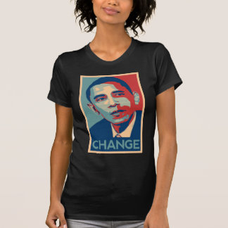Camiseta tshirt da mudança de obama