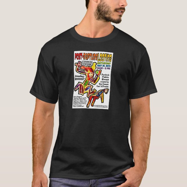 Camiseta Tshirt da pilhagem do Cargo-Êxtase (Frente)