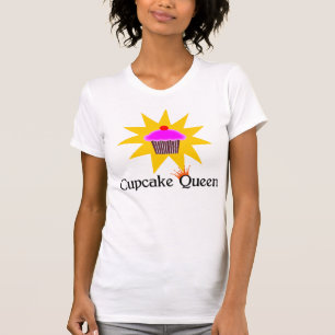 Camiseta Tshirt da rainha do cupcake