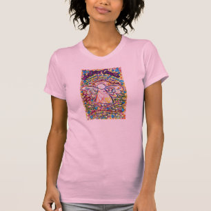 Camiseta Tshirt da Walk da Equipe Anjo do Cancer primavera