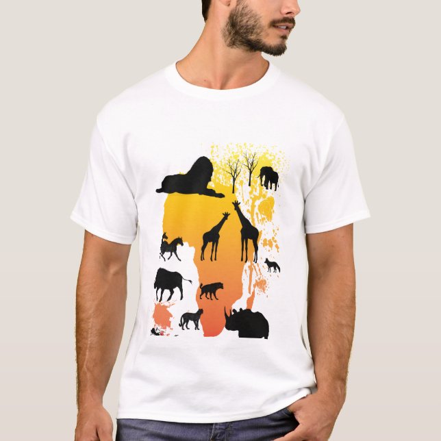 Camiseta Tshirt de África (Frente)