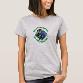 Camiseta Tshirt de AmphibiaWeb para mulheres