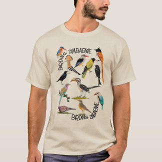 Camiseta Tshirt de Birding Zimbabwe