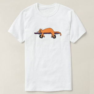 Camiseta Tshirt de FahtCaht do skate