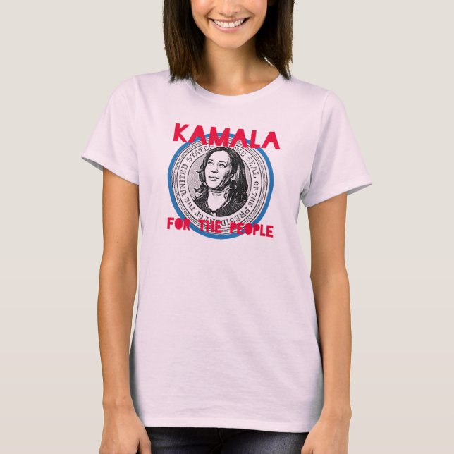 Camiseta Tshirt de Kamala Harris (Frente)