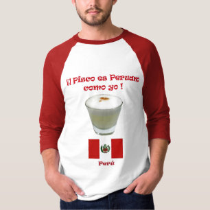 CAMISETA TSHIRT DE PISCO