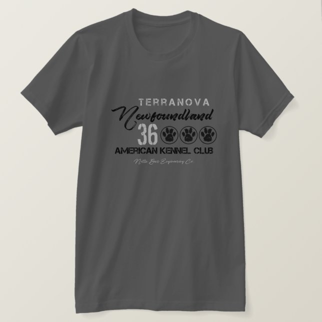 Camiseta Tshirt de Terranova Terra Nova (Frente do Design)