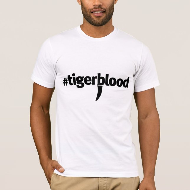 Camiseta Tshirt de Tigerblood (Frente)