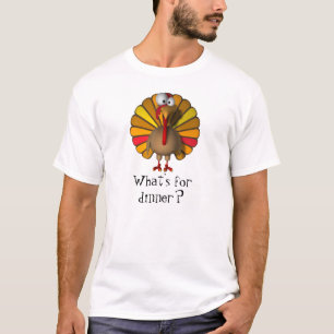 Camiseta Tshirt de Turquia da acção de graças o que é p