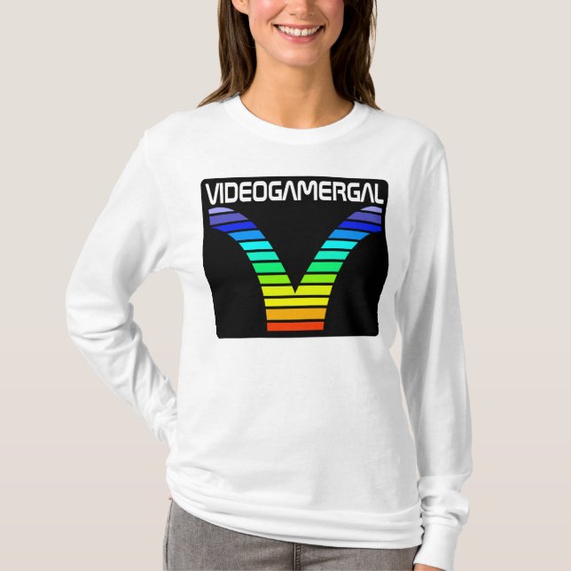 Camiseta Tshirt de Videogamergal (Frente)