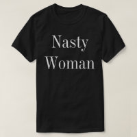 Tshirt desagradável da mulher