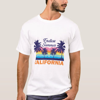 Camiseta Tshirt-Design-Enless-Summer-California-15050101 0