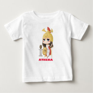 Camiseta TShirt do bebê de Athena