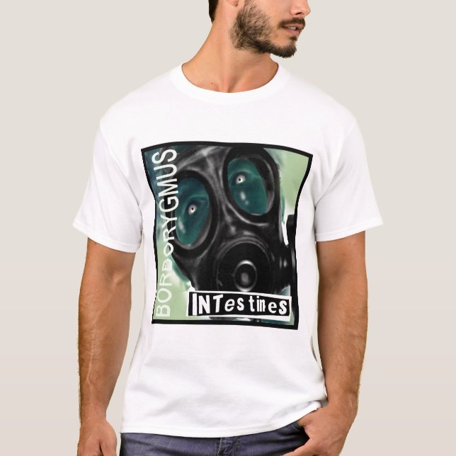 Camiseta Tshirt do borborigmo dos intestinos (Frente)