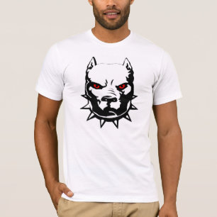 CAMISETA TSHIRT DO CÃO DE PITBULL