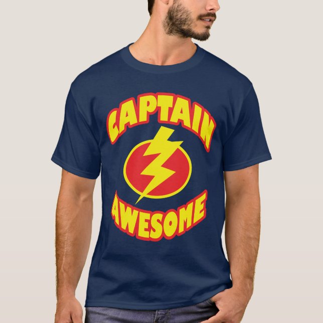 Camiseta TShirt do CAPITÃO IMPRESSIONANTE (Frente)