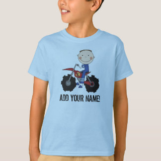 Camiseta Tshirt do cavaleiro da bicicleta da sujeira do