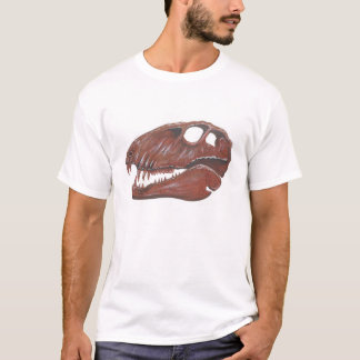 Camiseta Tshirt do crânio de Dimetrodon