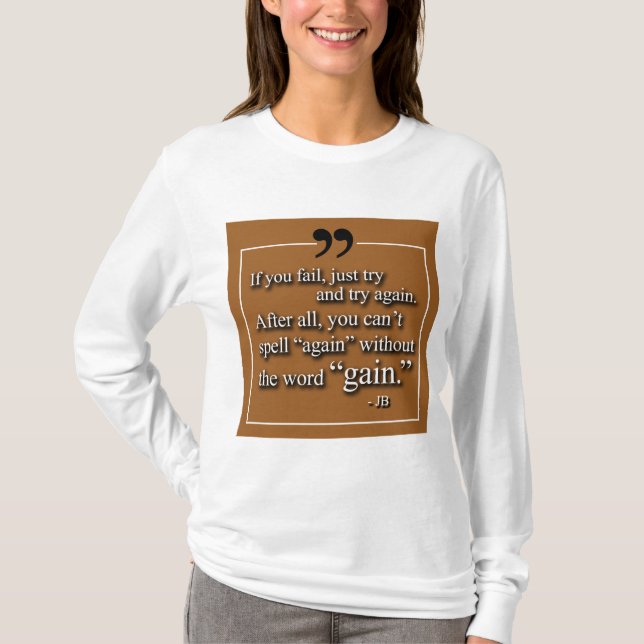 Camiseta Tshirt do "ganho" (Frente)
