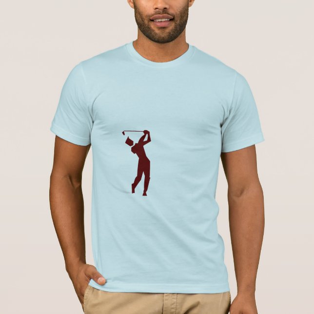 Camiseta TShirt do golfe para homens (Frente)