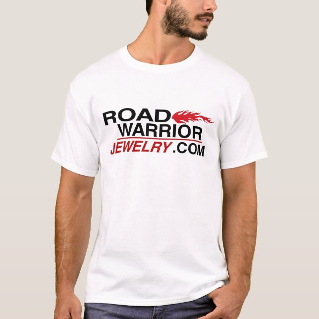 Camiseta Tshirt do guerreiro da estrada (Frente)