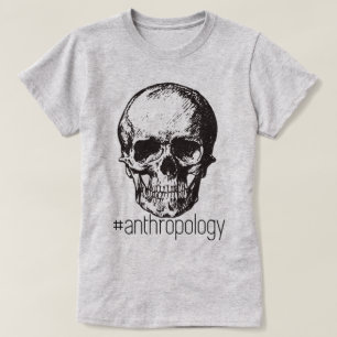 Camiseta Tshirt do hashtag da antropologia